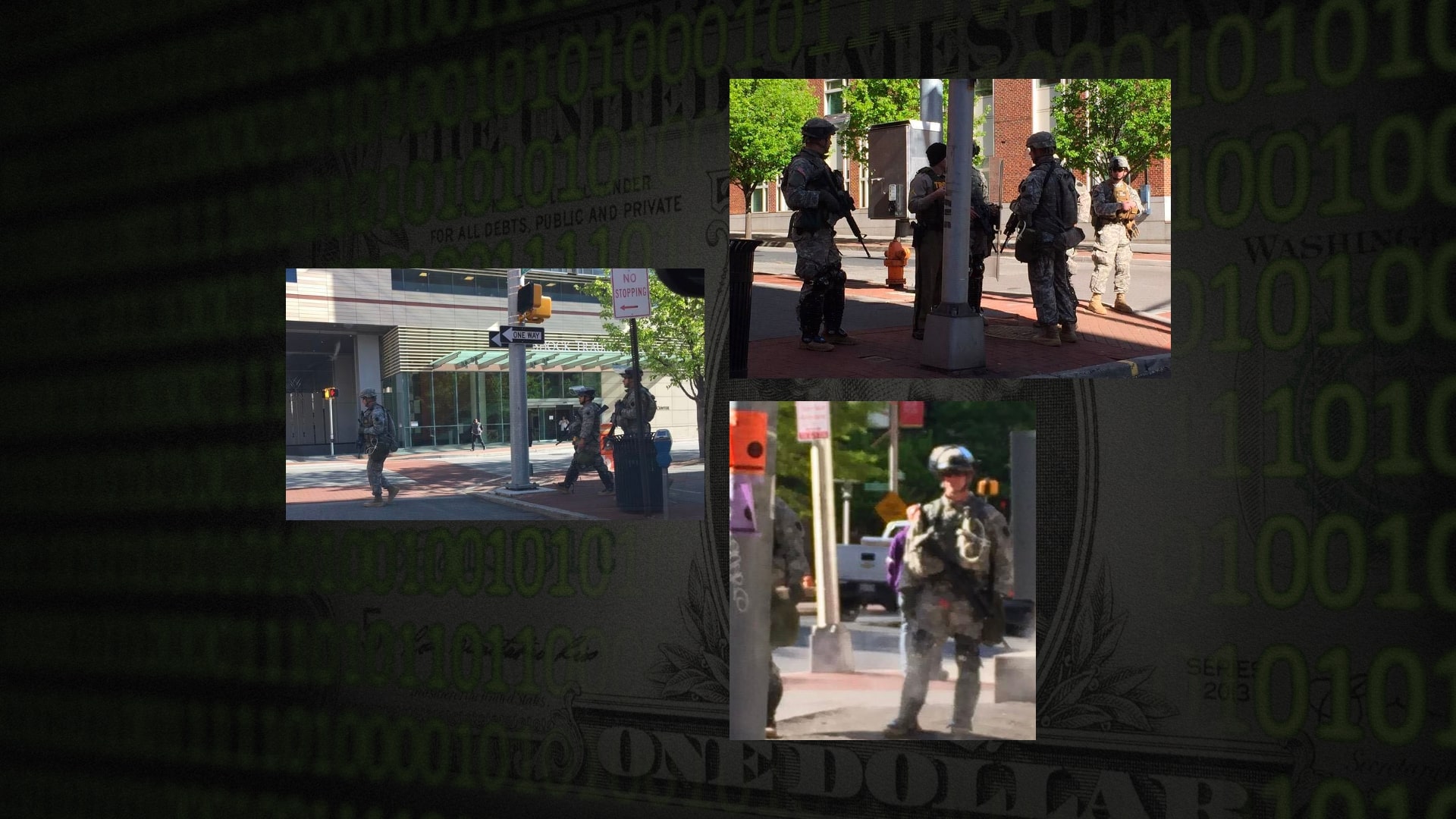 Soldiers in Baltimore