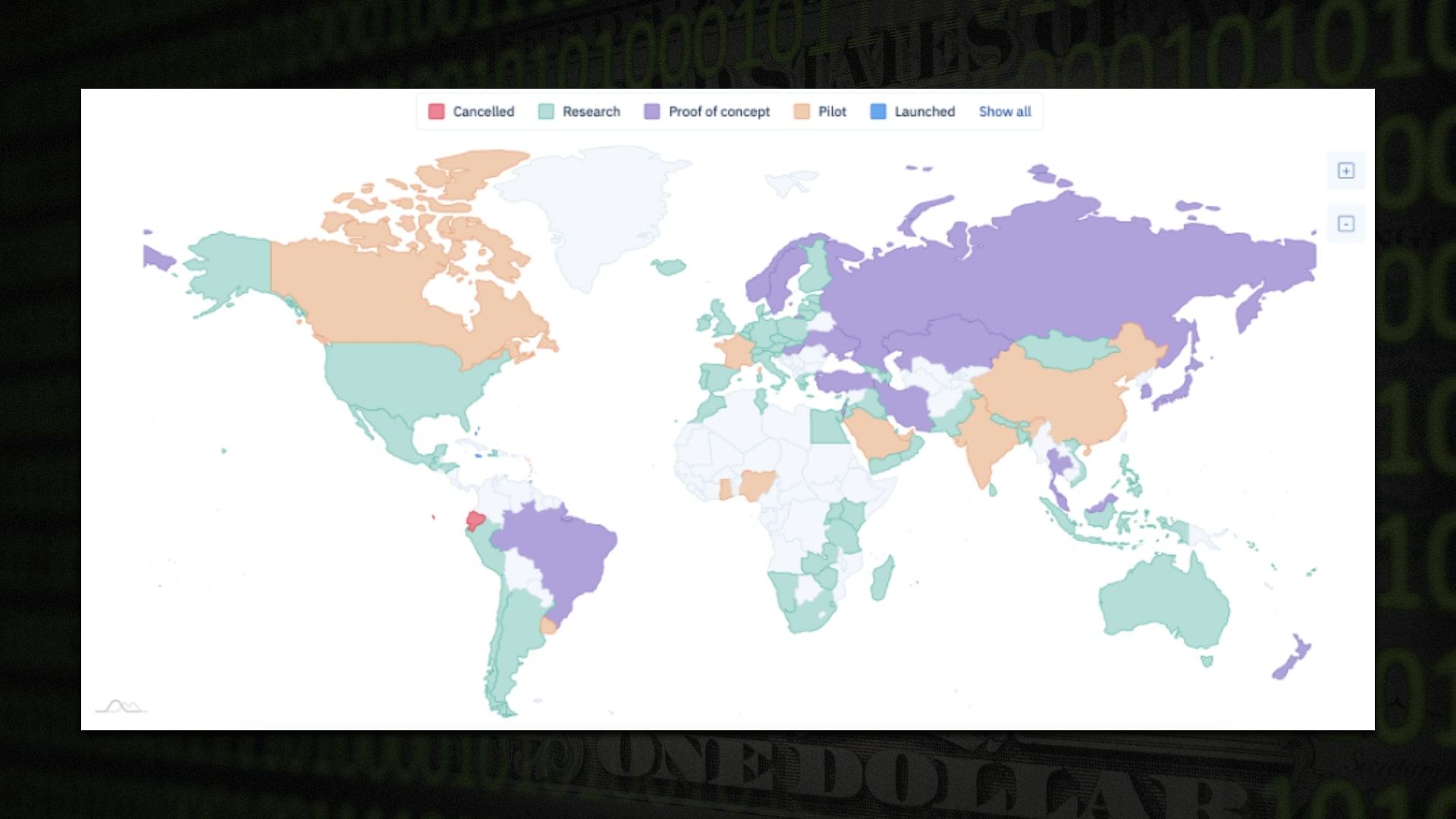 CBDC Map