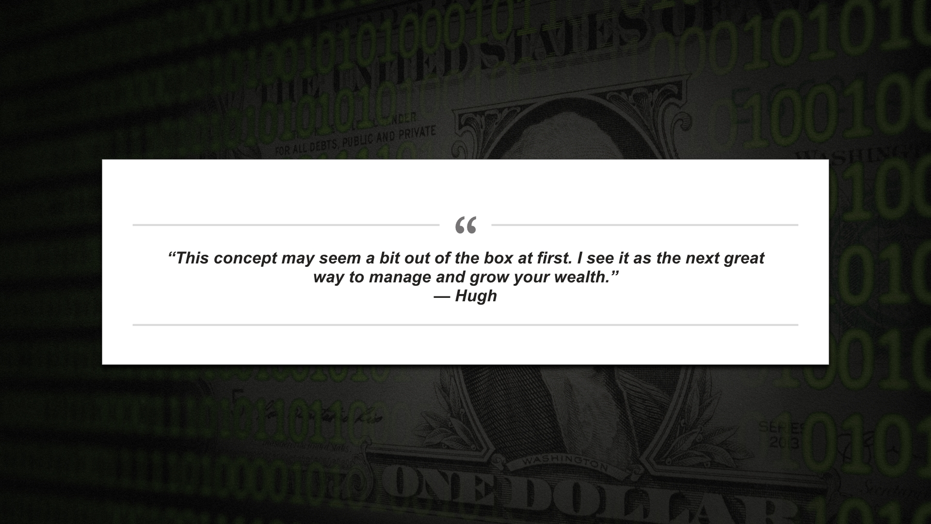 Hugh Quote